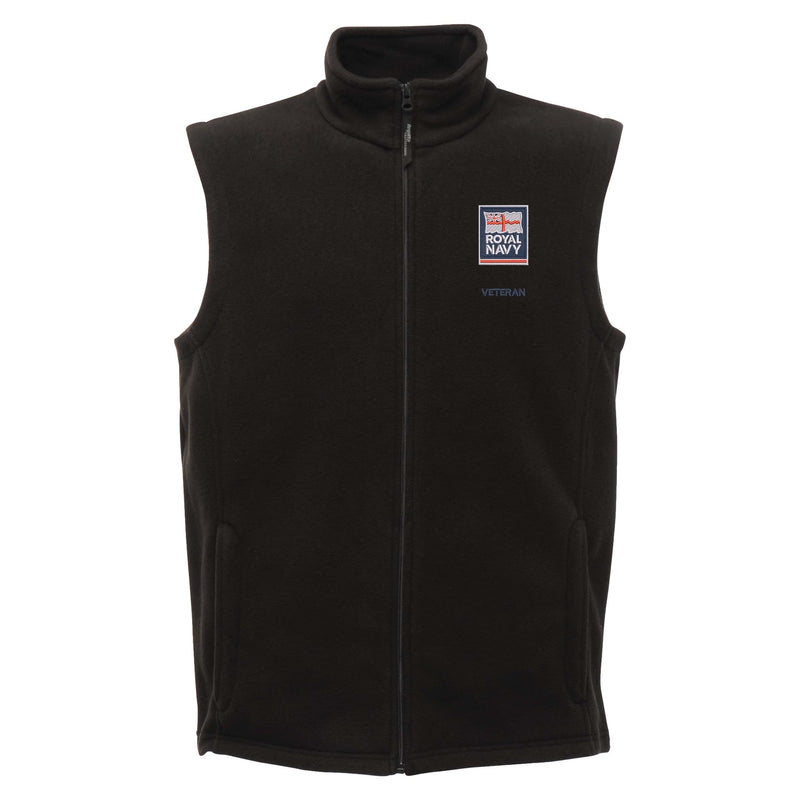 Royal Navy - Armed Forces Veteran Regatta Fleece Bodywarmer