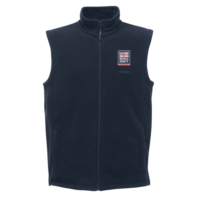 Royal Navy - Armed Forces Veteran Regatta Fleece Bodywarmer
