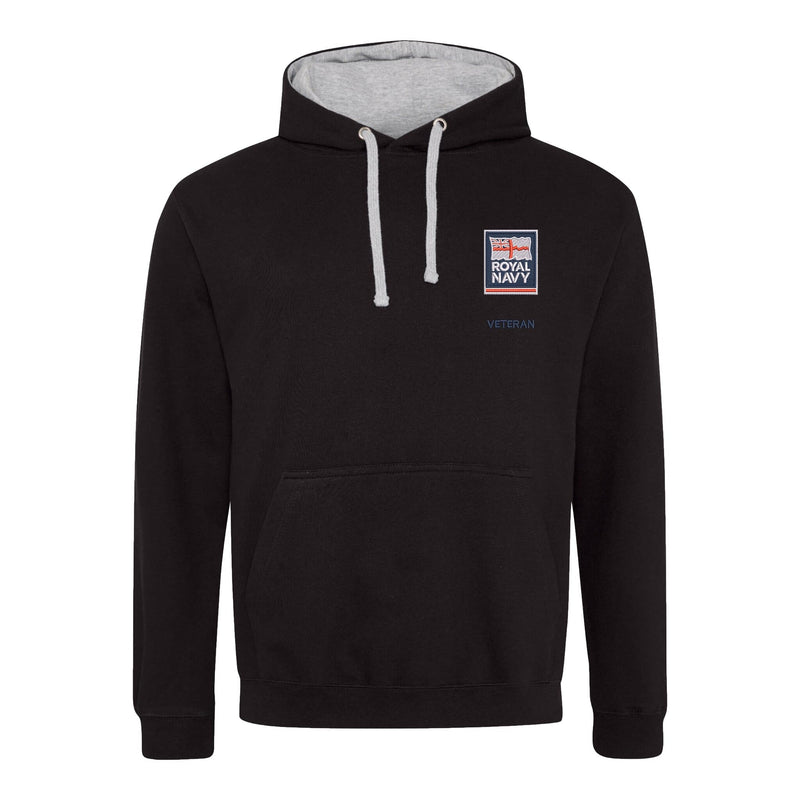 Royal Navy - Armed Forces Veteran Varsity Contrast Hoodie