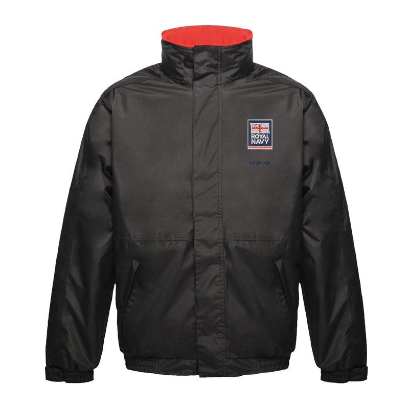 Royal Navy - Armed Forces Veteran Regatta Waterproof Jacket With Hood