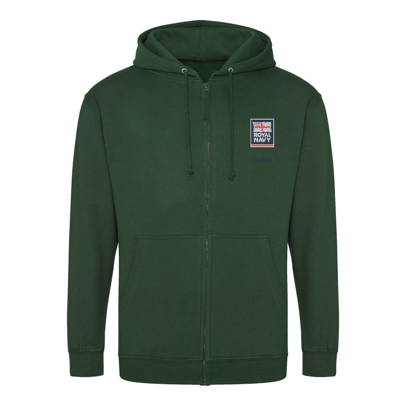 Royal Navy - Armed Forces Veteran Zipped Hoodie