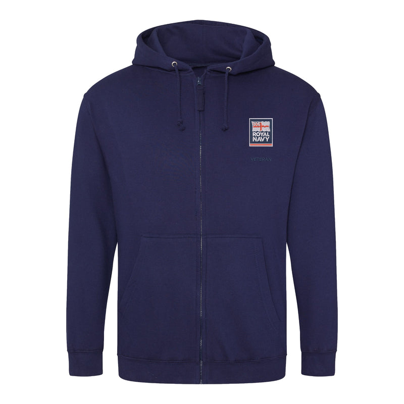 Royal Navy - Armed Forces Veteran Zipped Hoodie
