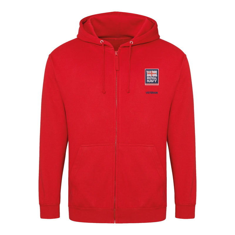 Royal Navy - Armed Forces Veteran Zipped Hoodie