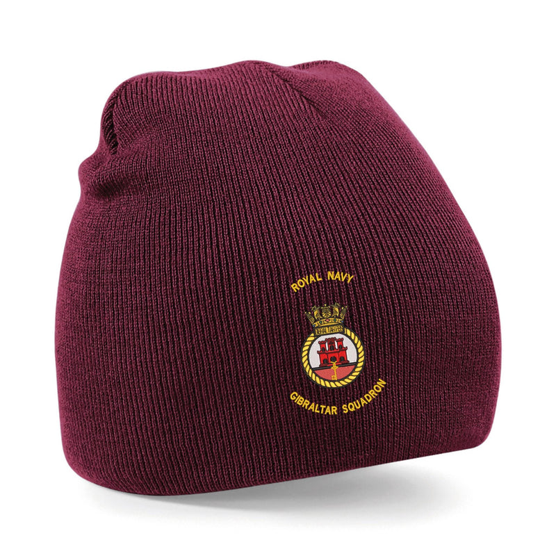 Royal Navy Gibraltar Squadron Beanie Hat