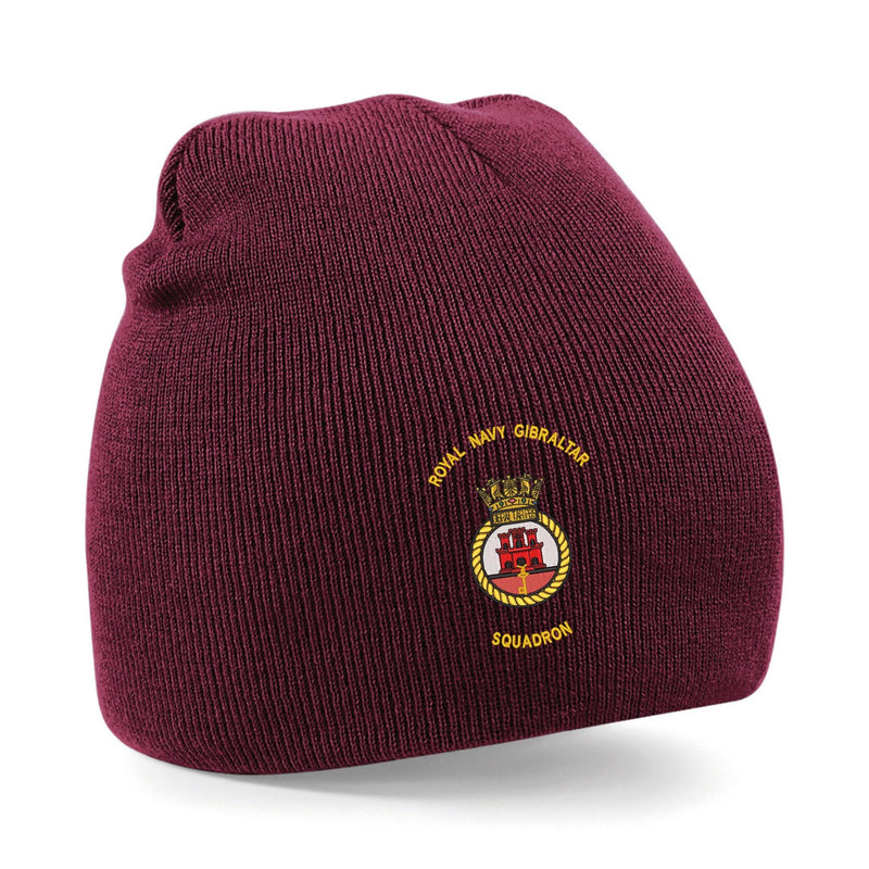 Royal Navy Gibraltar Squadron Beanie Hat