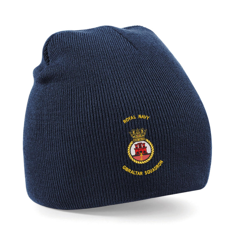 Royal Navy Gibraltar Squadron Beanie Hat