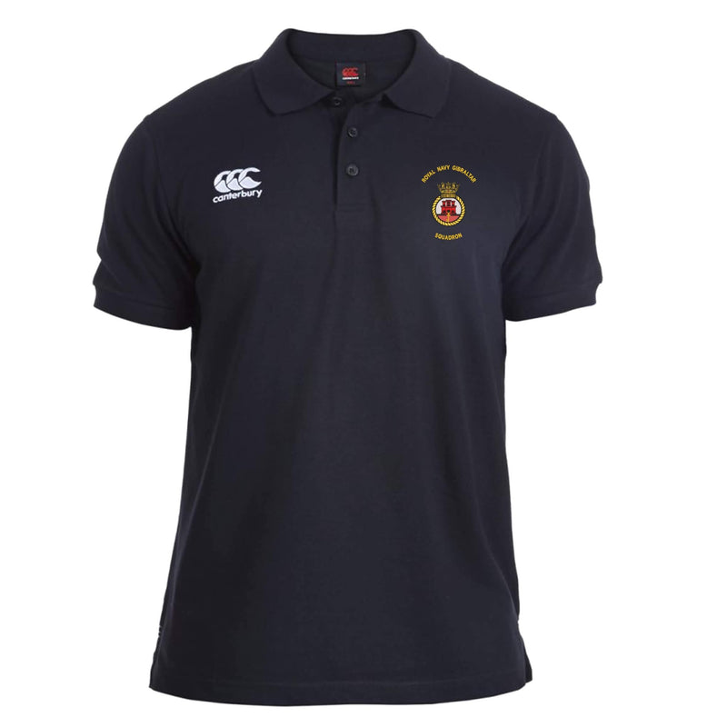 Royal Navy Gibraltar Squadron Canterbury Rugby Polo
