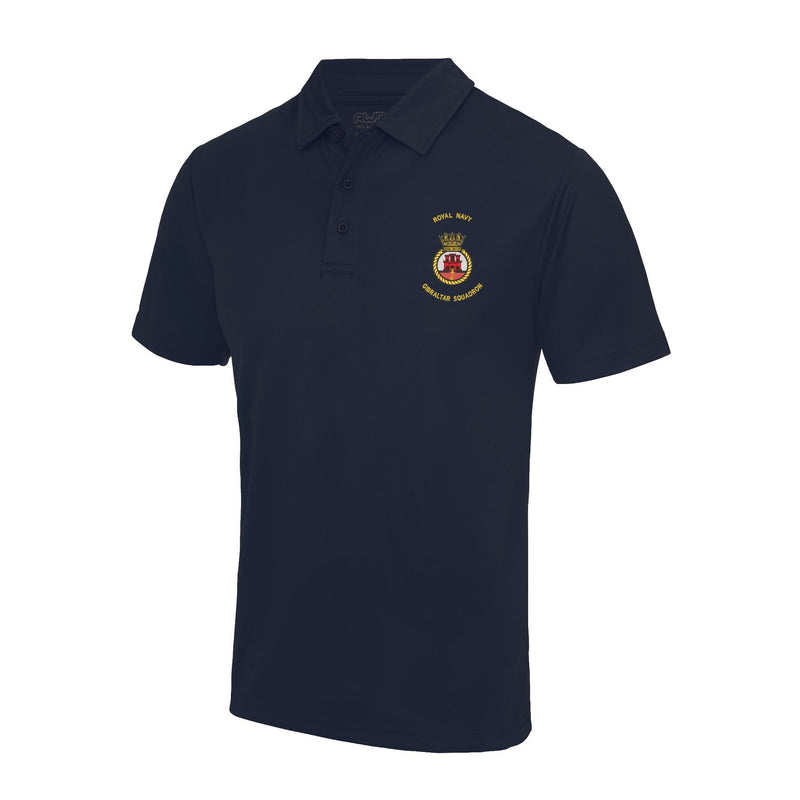 Royal Navy Gibraltar Squadron Cool Polo