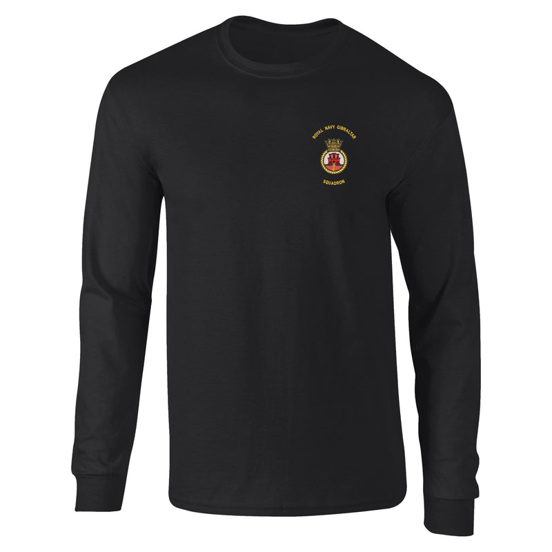 Royal Navy Gibraltar Squadron Long Sleeve T-Shirt