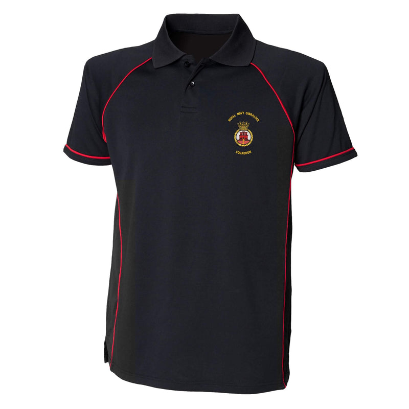 Royal Navy Gibraltar Squadron Performance Polo