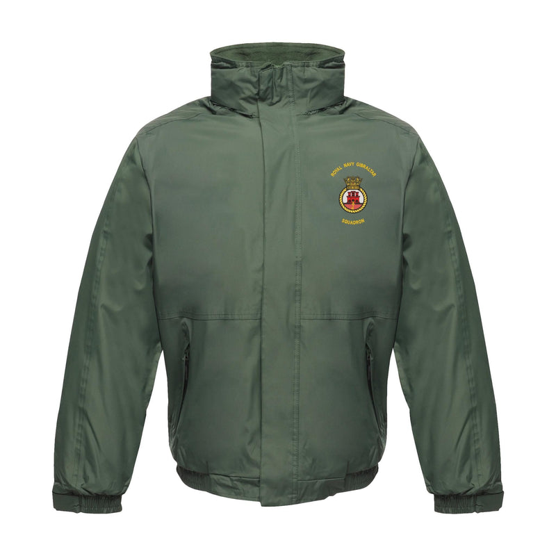Royal Navy Gibraltar Squadron Regatta Waterproof Jacket With Hood