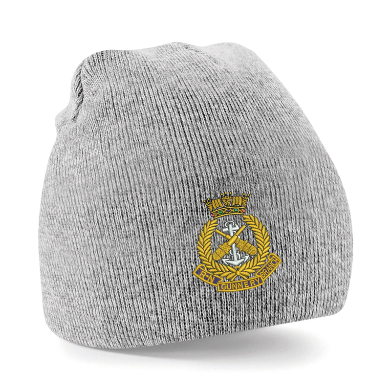 Royal Navy Gunnery Branch Beanie Hat