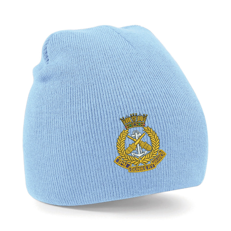 Royal Navy Gunnery Branch Beanie Hat