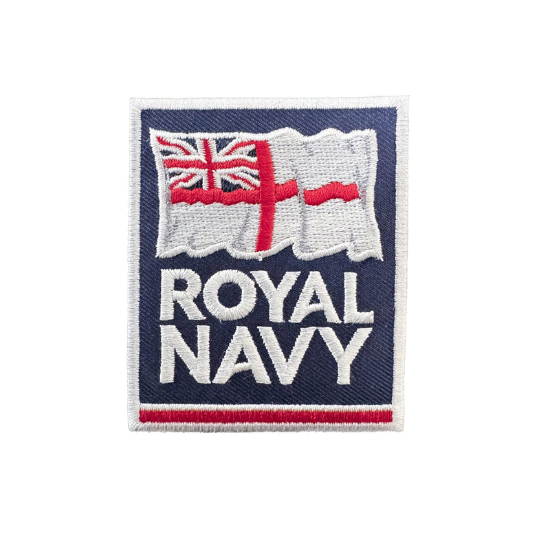 Royal Navy Iron On Patch