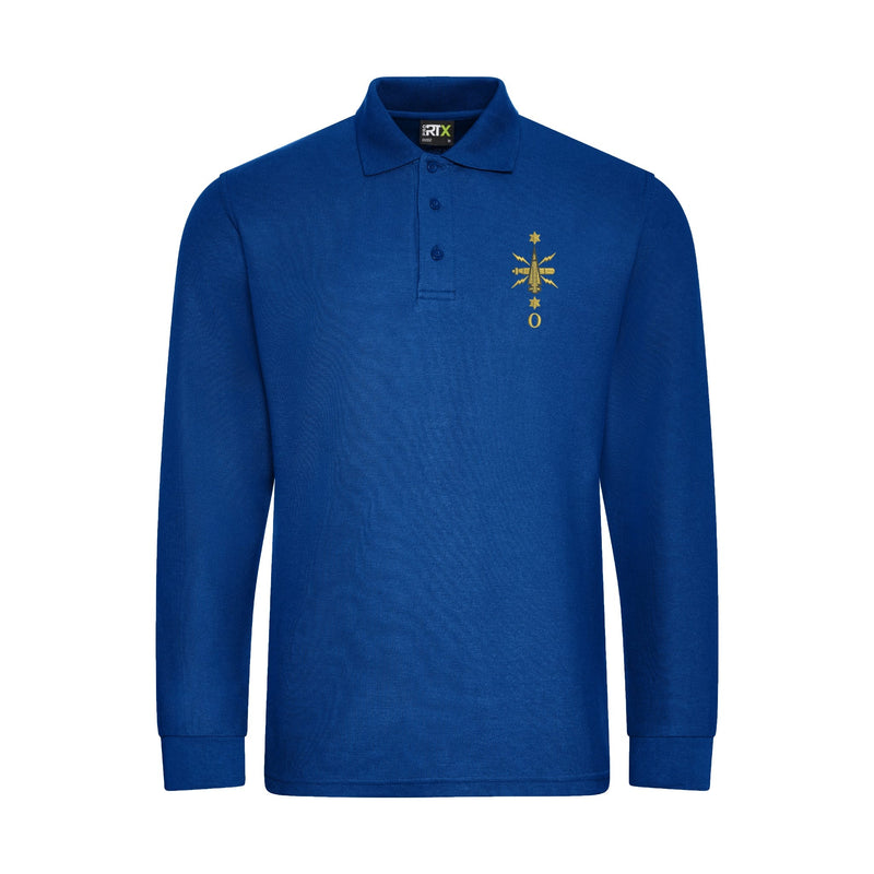 Royal Navy - Leading Weapons Engineer Long Sleeve Polo Shirt
