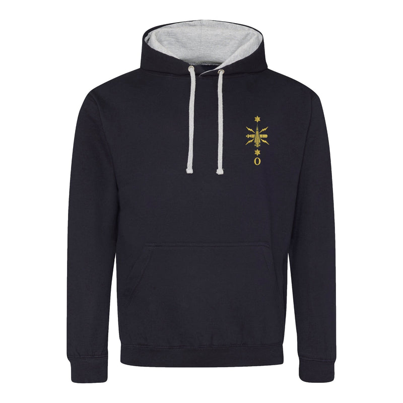 Royal Navy - Leading Weapons Engineer Varsity Contrast Hoodie
