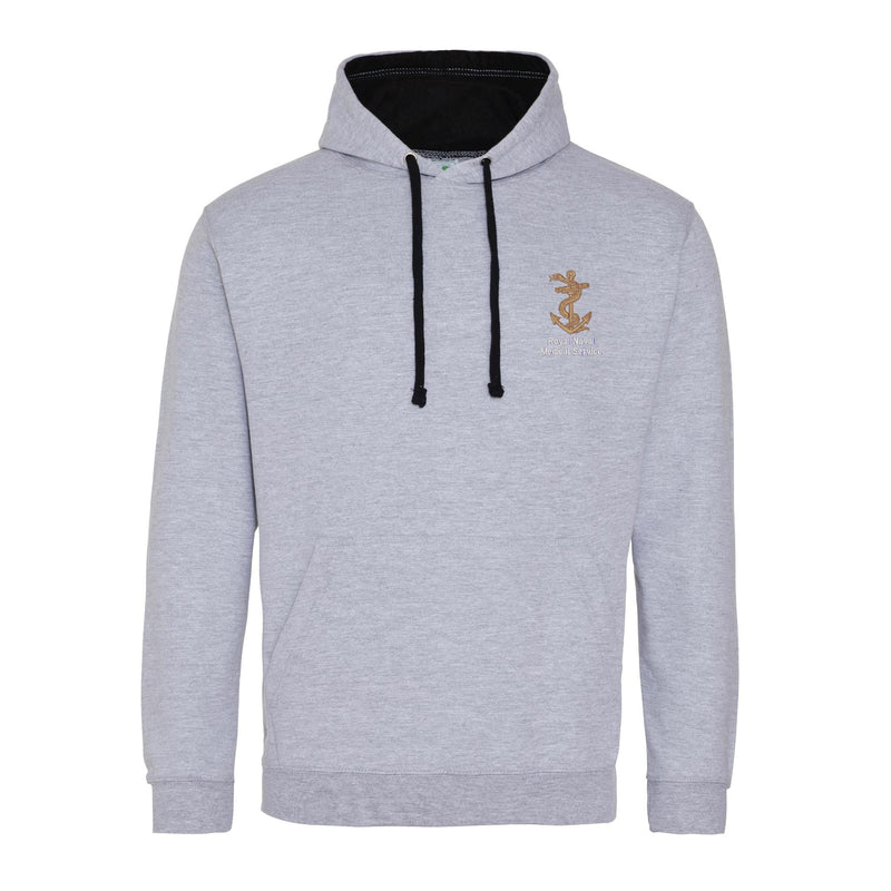 Royal Navy Medical Service Varsity Contrast Hoodie