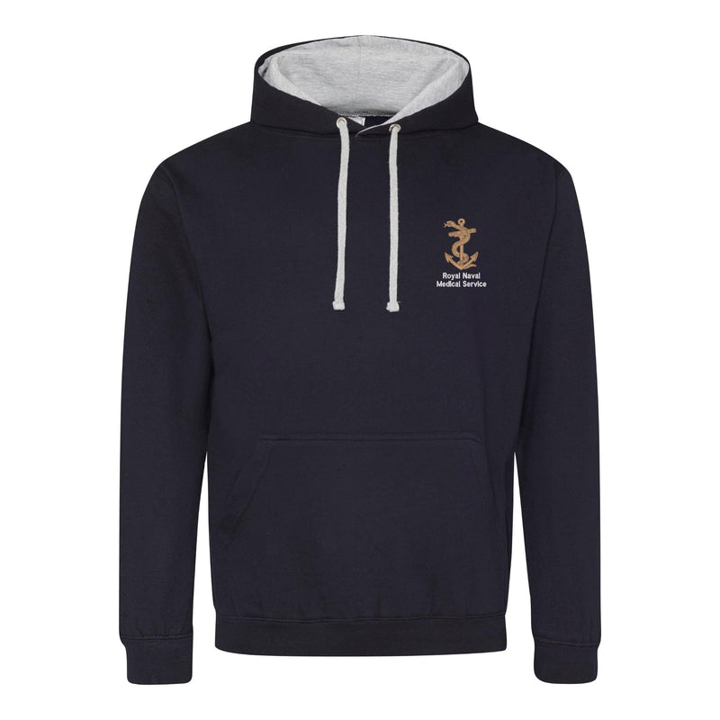 Royal Navy Medical Service Varsity Contrast Hoodie