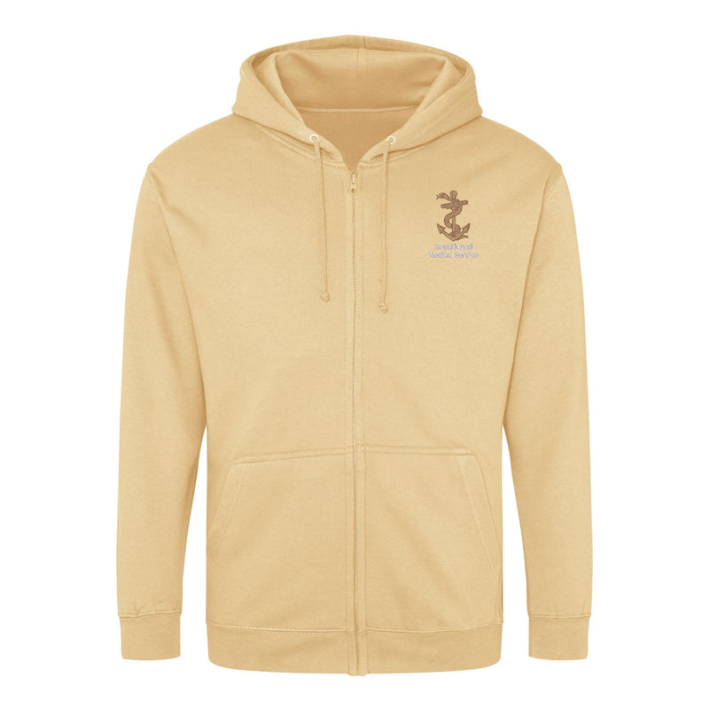 Royal Navy Medical Service Zipped Hoodie