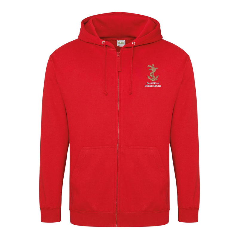 Royal Navy Medical Service Zipped Hoodie