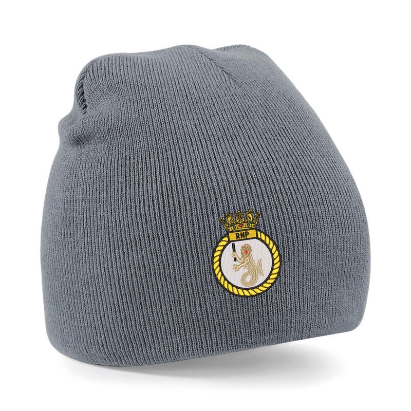 Royal Navy Police Crest Beanie Hat