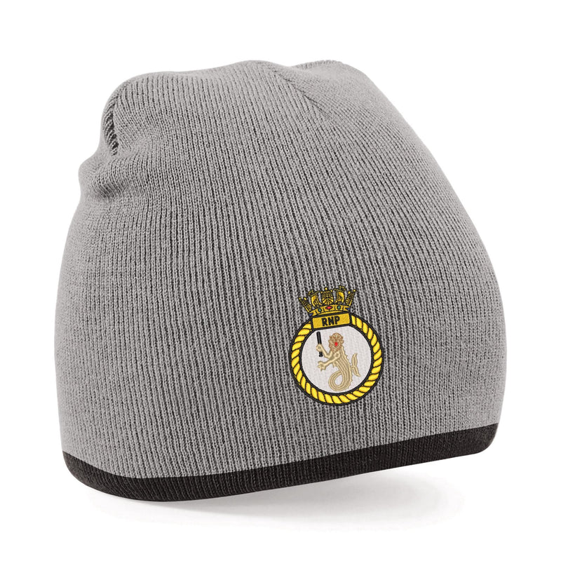 Royal Navy Police Crest Beanie Hat