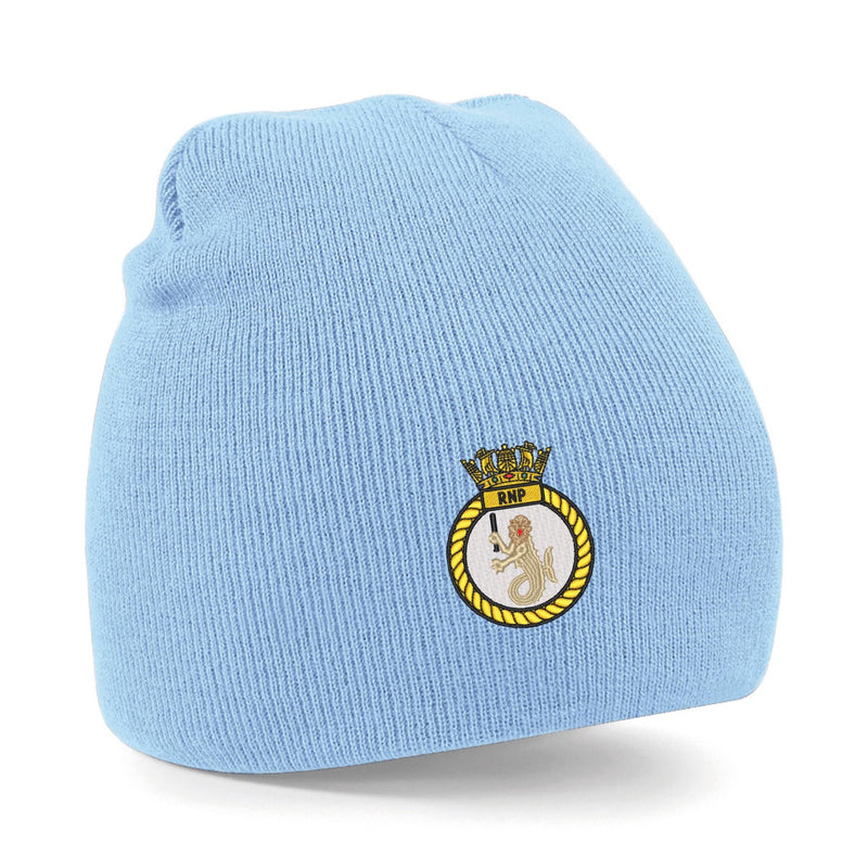 Royal Navy Police Crest Beanie Hat