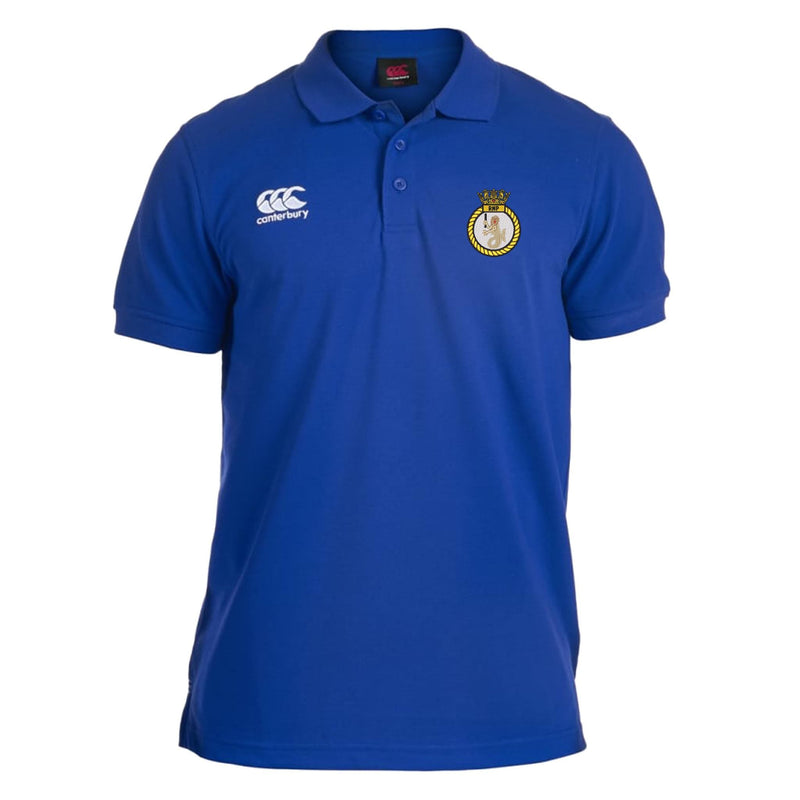 Royal Navy Police Crest Canterbury Rugby Polo