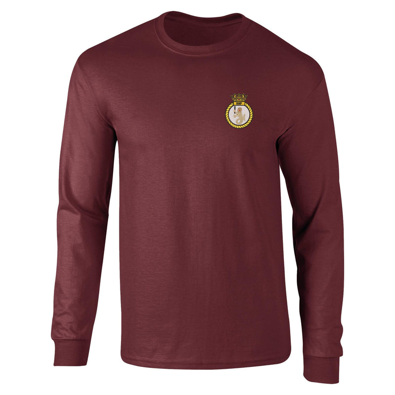 Royal Navy Police Crest Long Sleeve T-Shirt