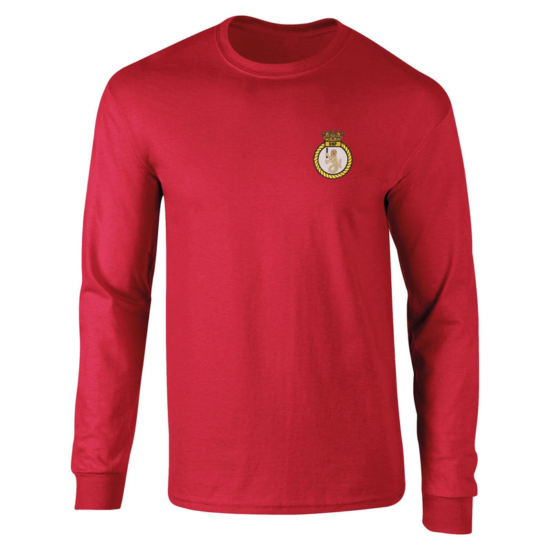 Royal Navy Police Crest Long Sleeve T-Shirt