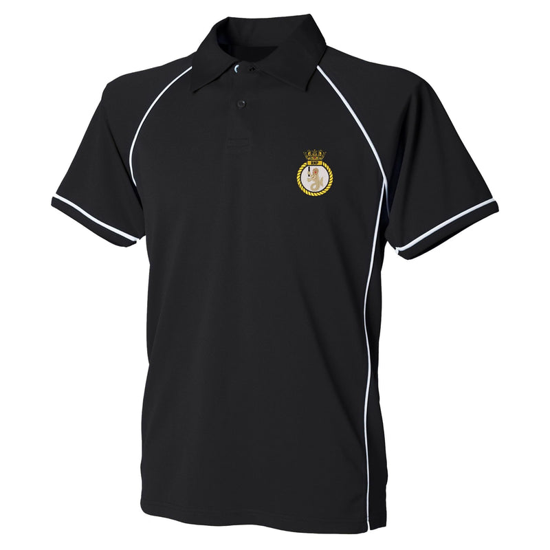 Royal Navy Police Crest Performance Polo