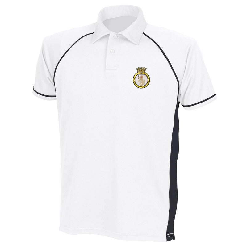 Royal Navy Police Crest Performance Polo