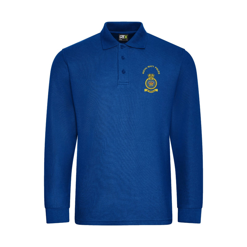 Royal Navy Police Long Sleeve Polo Shirt