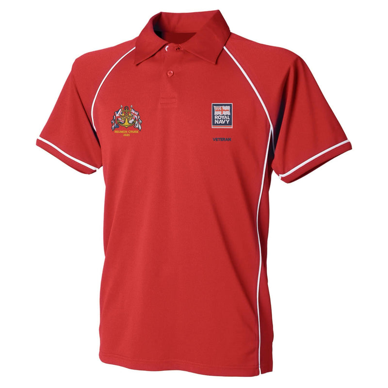 Royal Navy Veteran Reunion Cruise 2025 Performance Polo