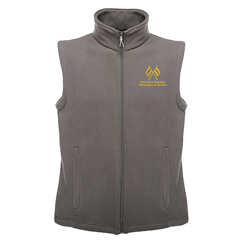 Royal Navy Signalmen Regatta Fleece Bodywarmer