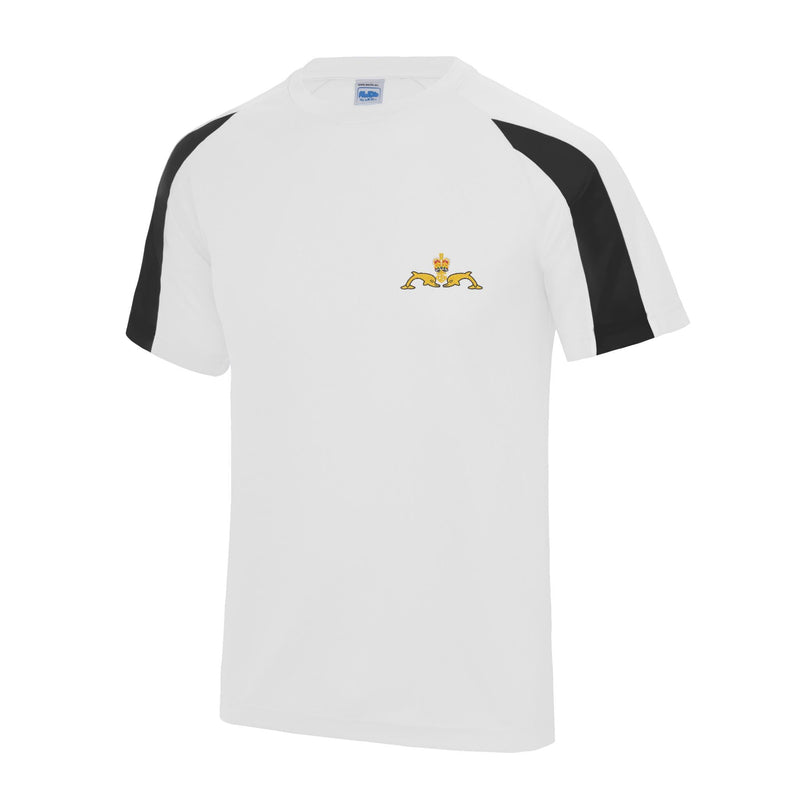 Navy Submariner Contrast Polyester T-Shirt