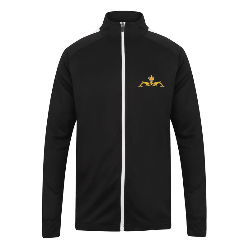 Navy Submariner Knitted Tracksuit Top