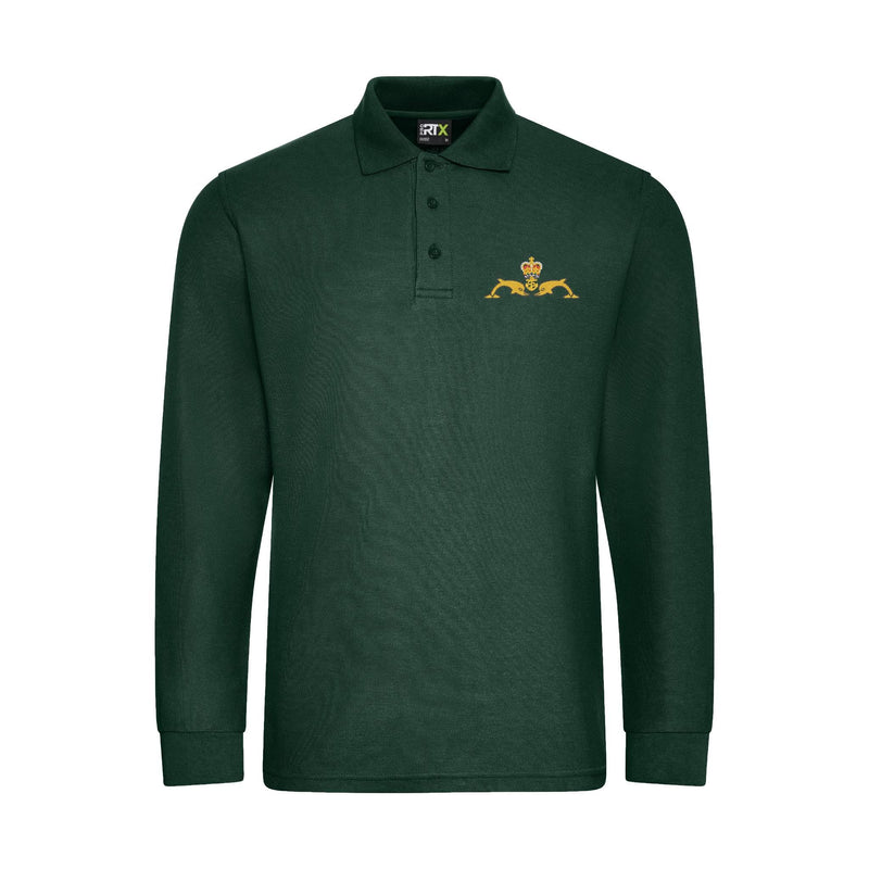 Royal Navy Submariner Long Sleeve Polo Shirt
