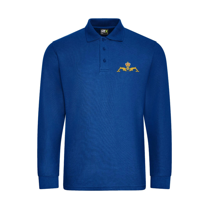 Royal Navy Submariner Long Sleeve Polo Shirt
