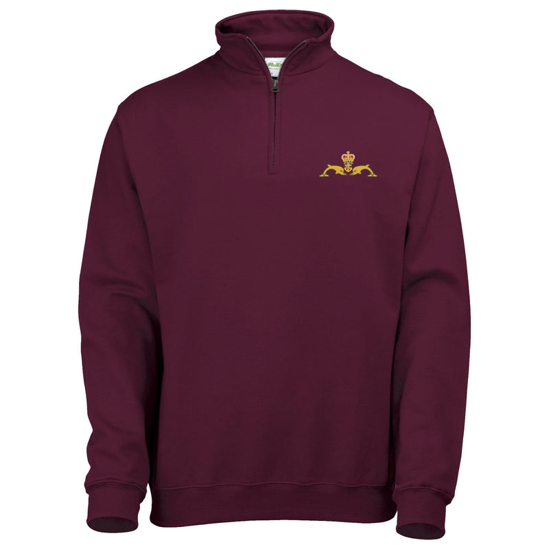 Royal Navy Submariner Quarter Zip Sweatshirt