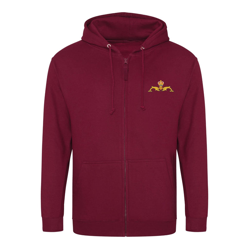 Navy Submariner Zipped Hoodie