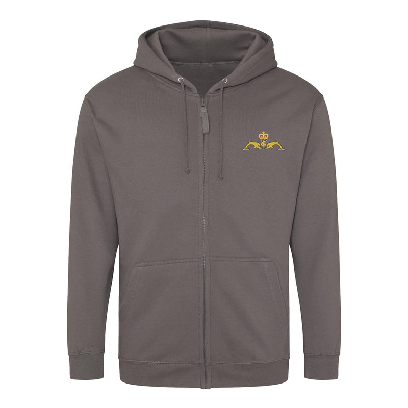 Navy Submariner Zipped Hoodie