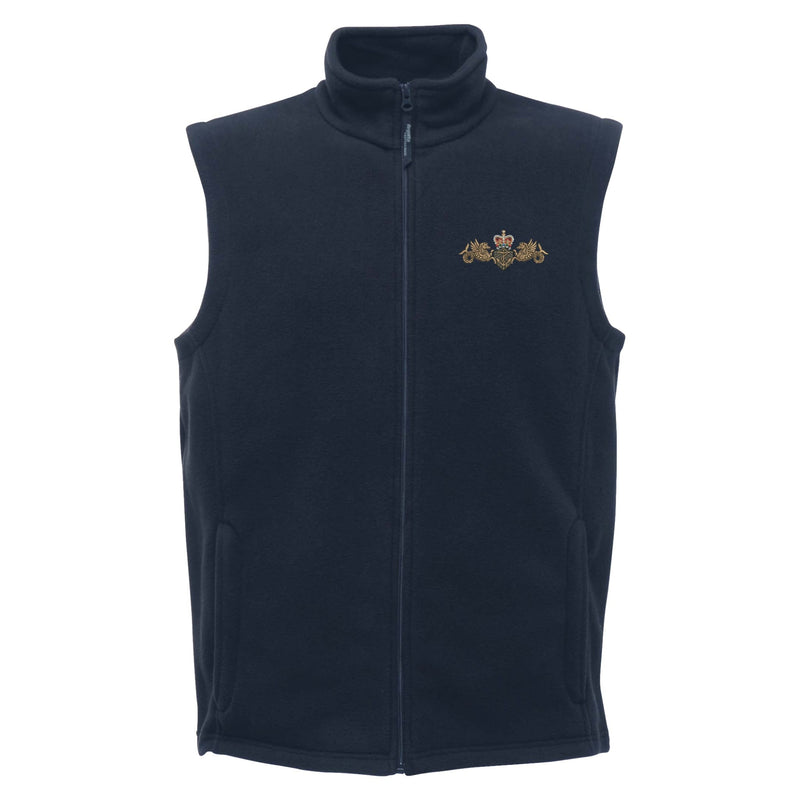 Royal Navy Surface Fleet Regatta Fleece Bodywarmer