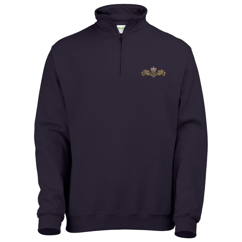 Royal Navy Surface Fleet Quarter Zip Sweatshirt