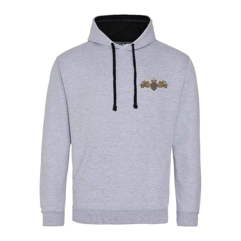 Royal Navy Surface Fleet Varsity Contrast Hoodie
