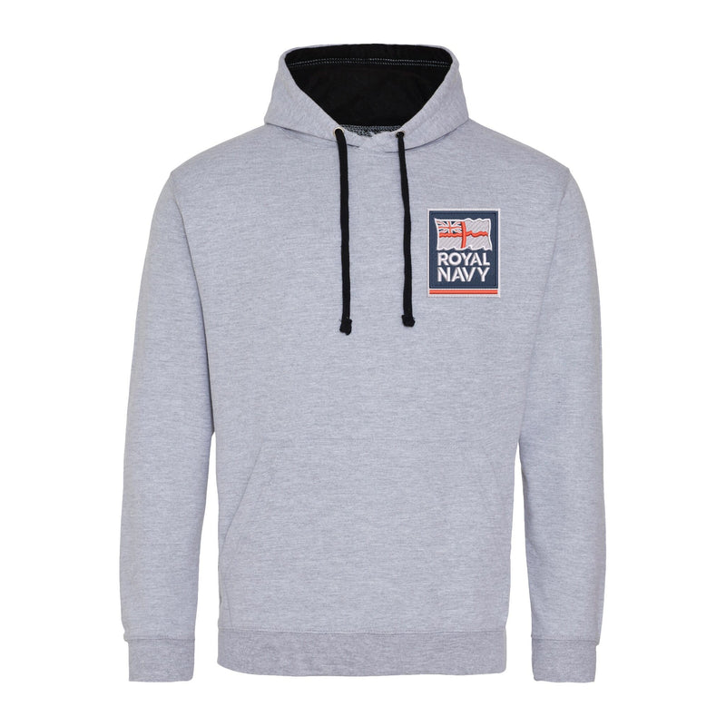 Royal Navy Varsity Contrast Hoodie