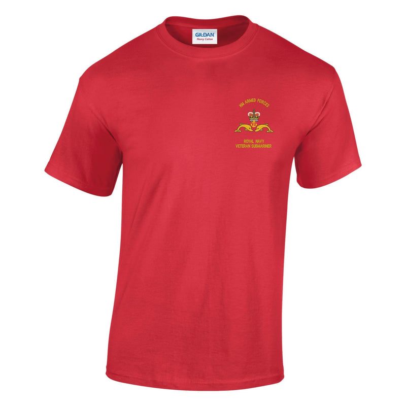 Royal Navy Veteran Submariner Cotton T-Shirt