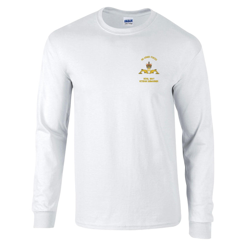 Royal Navy Veteran Submariner Long Sleeve T-Shirt