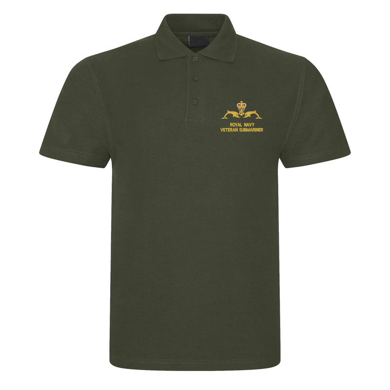 Royal Navy Veteran Submariner Polo Shirt