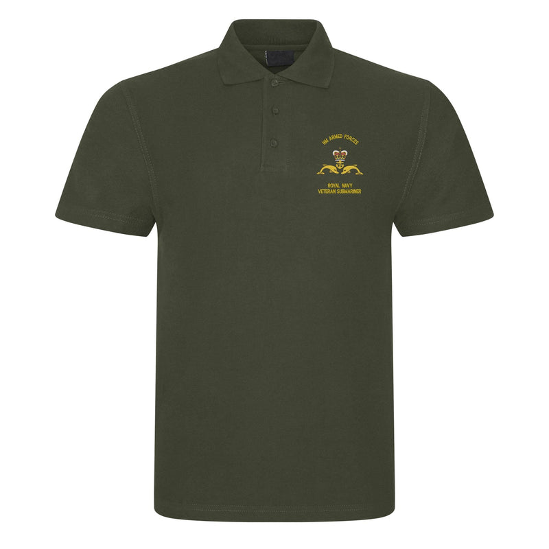 Royal Navy Veteran Submariner Polo Shirt